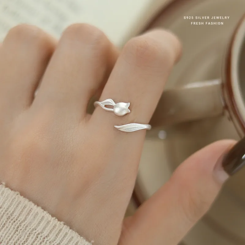 MONI JEWELLERY S925 Silver Rings Women's-4