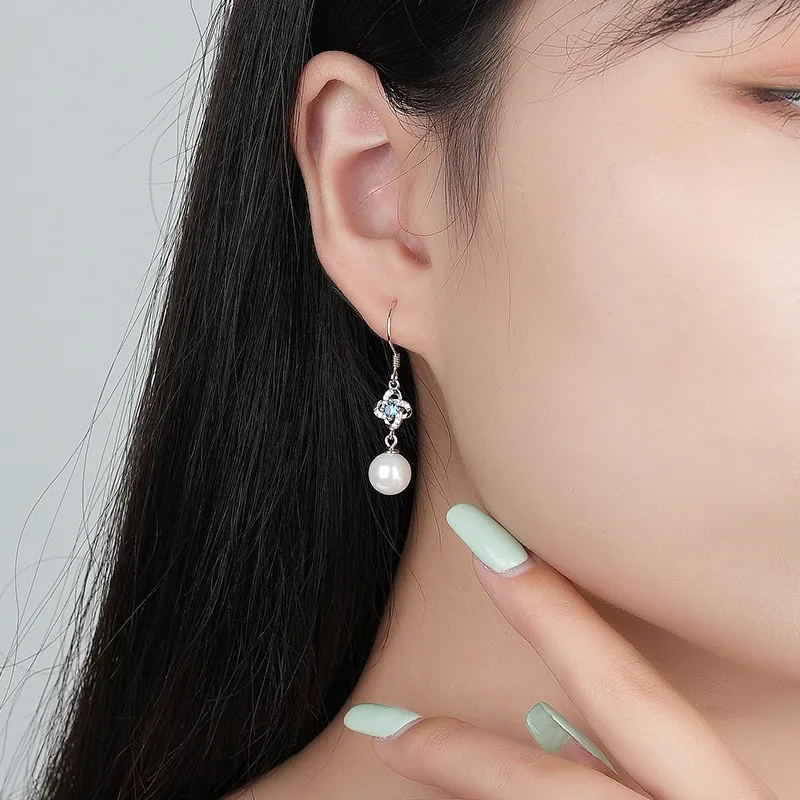 MONI JEWELLERY S999 Silver Earrings Women's-7