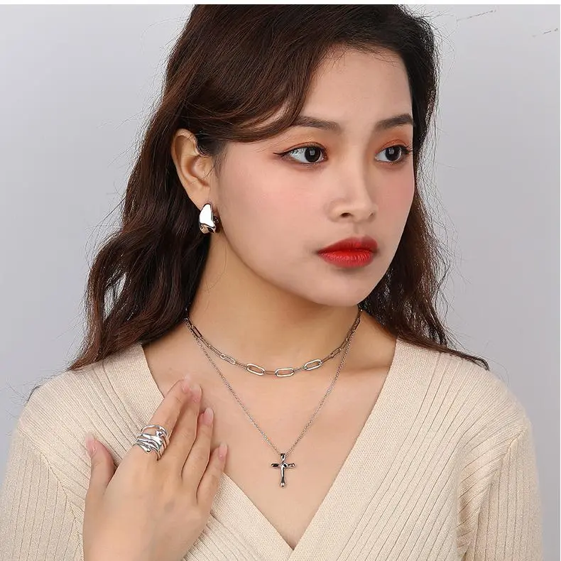 MONI JEWELLERY S925 Sterling Silver Necklaces Women's-2