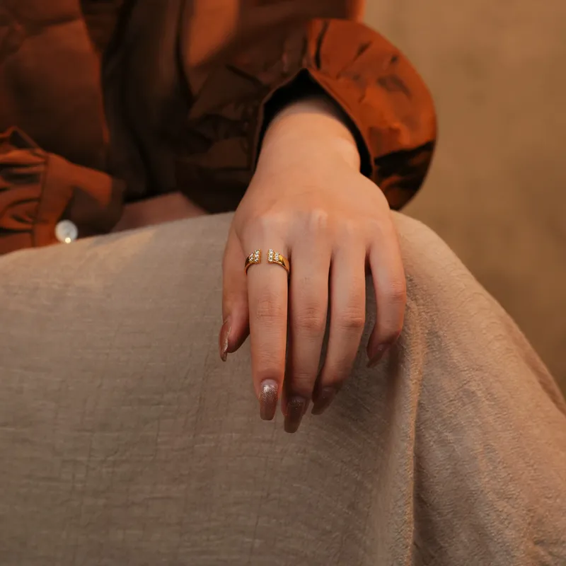 MONI JEWELLERY Zircon S925 Silver Rings Women's-3