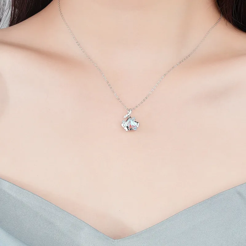 MONI JEWELLERY S925 Silver Necklaces Women's-2