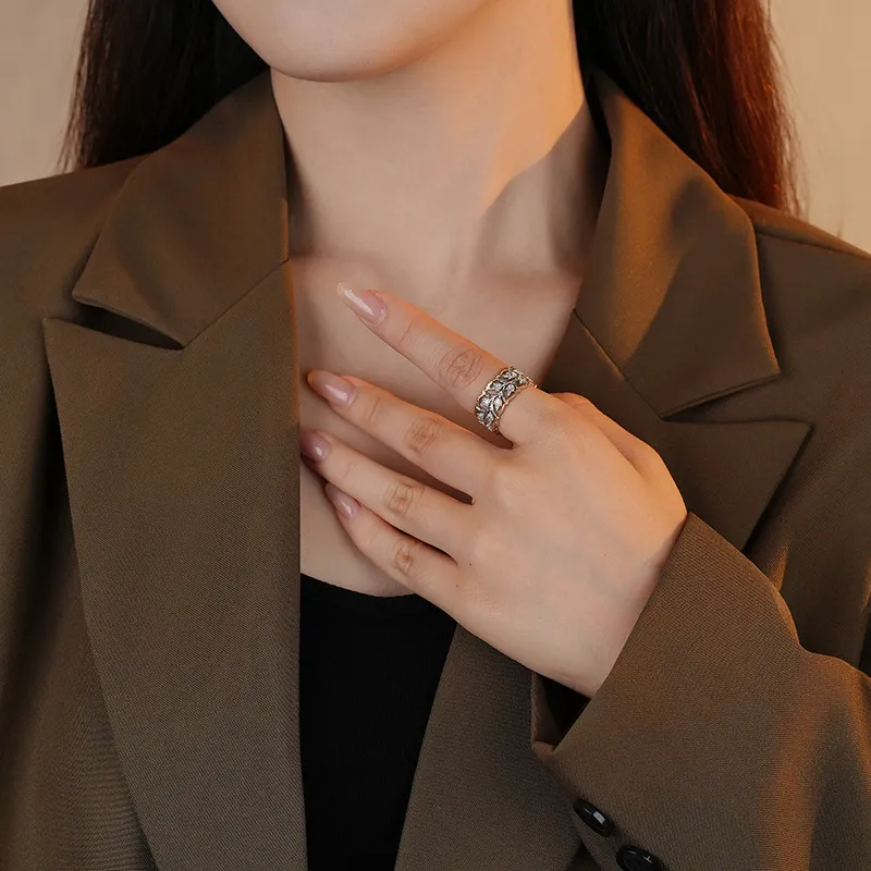 MONI JEWELLERY 925 Sterling Silver Rings Women's-4