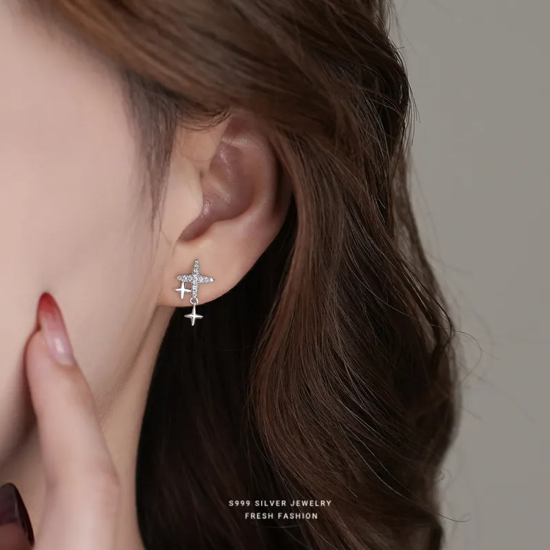 MONI JEWELLERY Stud Earrings Women's-3
