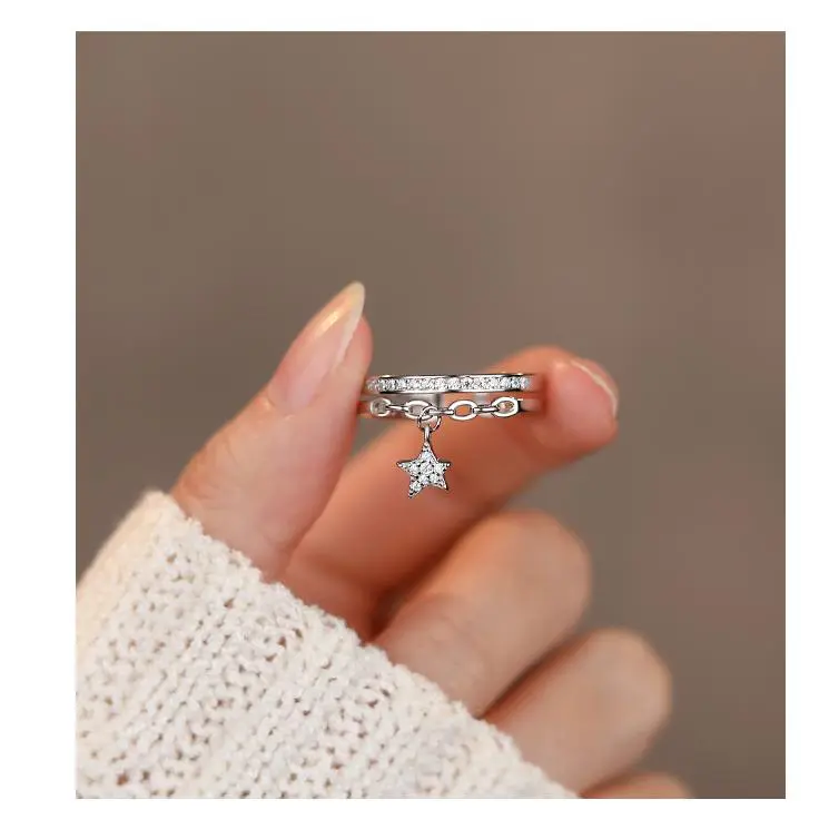 MONI JEWELLERY S925 Sterling Silver Rings Women's-2