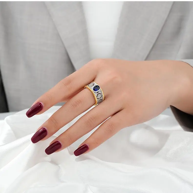 MONI JEWELLERY S925 Silver Rings Women's-2