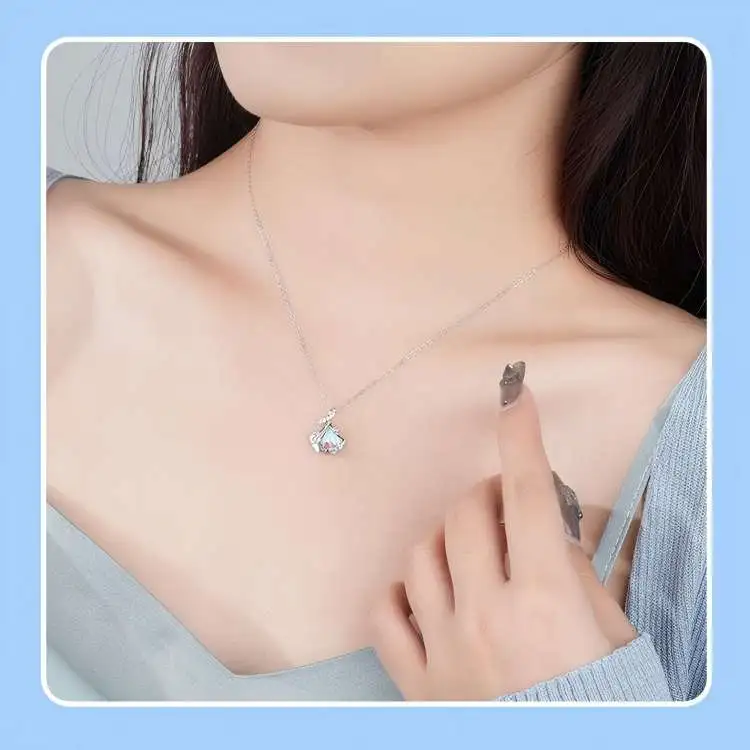 MONI JEWELLERY S925 Silver Necklaces Women's-4