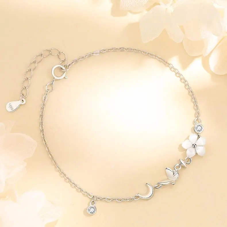 MONI JEWELLERY S999 Silver Bracelets Women's-1