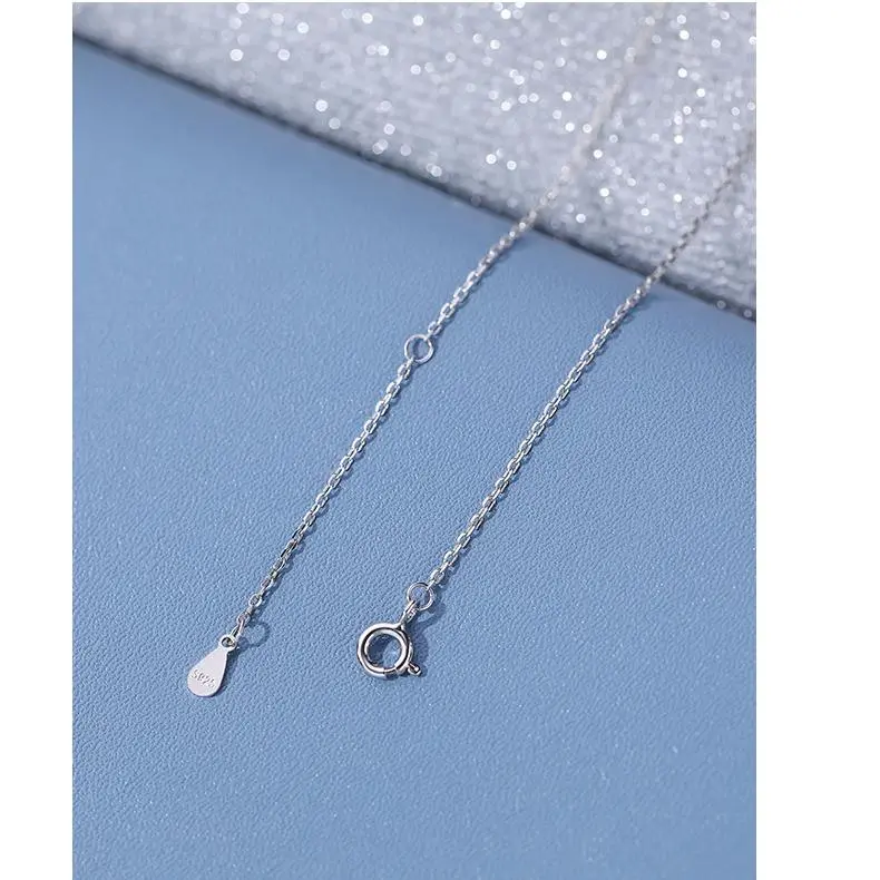MONI JEWELLERY S925 Silver Necklaces Women's-4