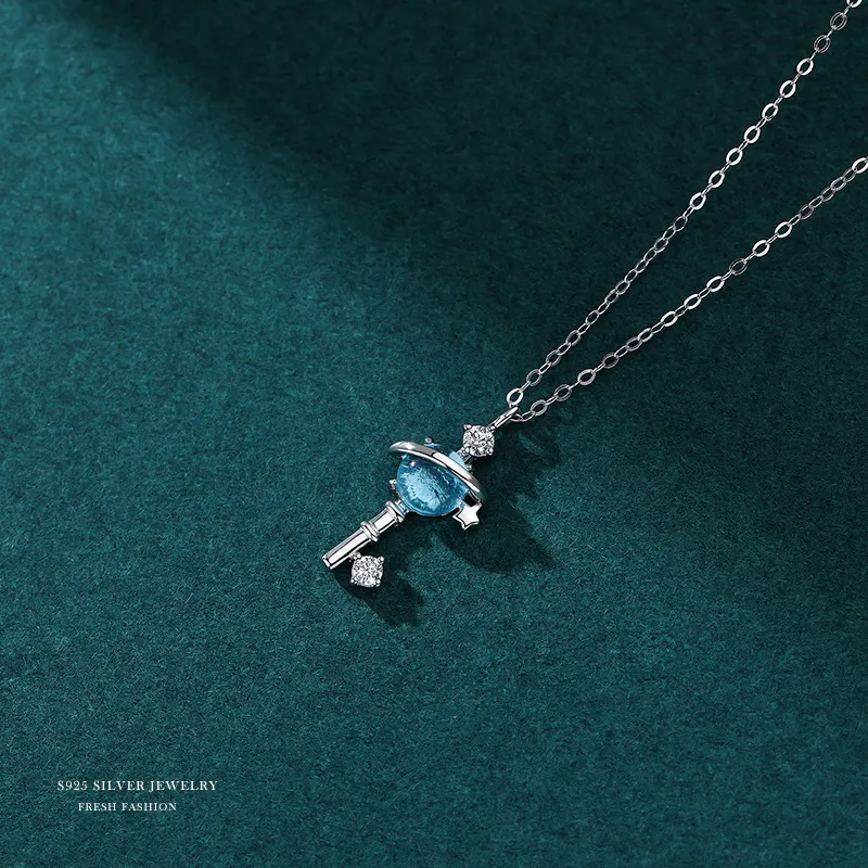 MONI JEWELLERY S925 Silver Necklaces Women's-4