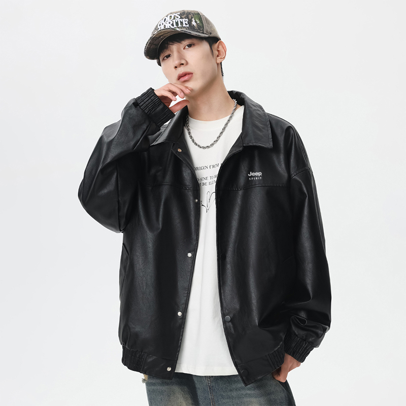 JEEP SPIRIT Leather Jackets Unisex - Cheap Rcj Jordan Outlet JEEP SPIRIT Leather Jackets Unisex - Cheap Rcj Jordan Outlet