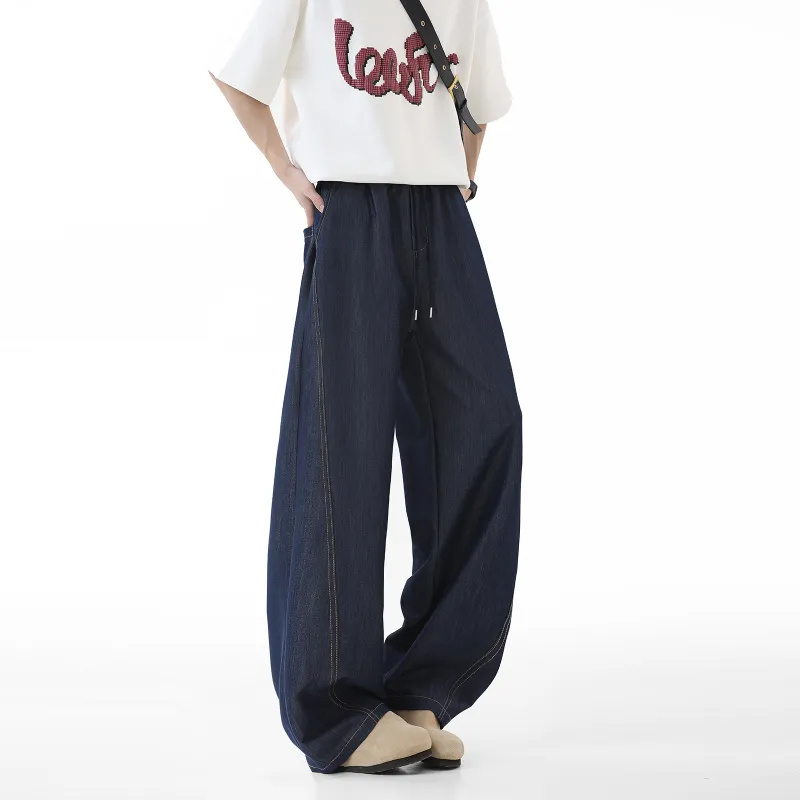 OKUS Summer Ice Silk Jeans Unisex-11