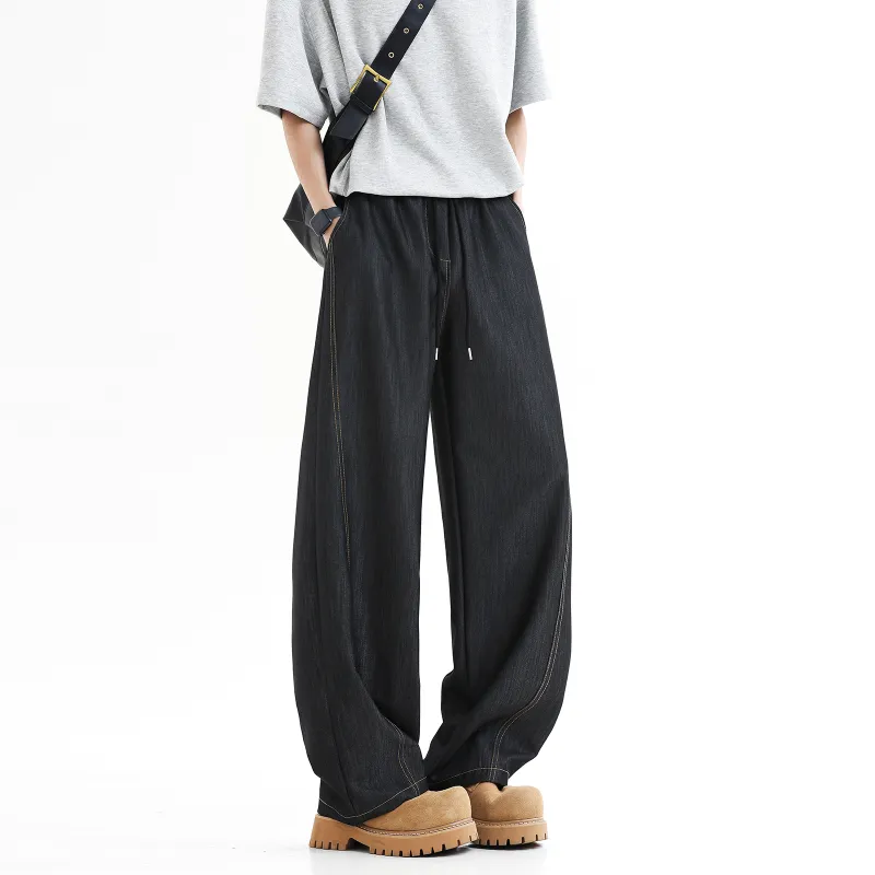 OKUS Summer Ice Silk Jeans Unisex-4