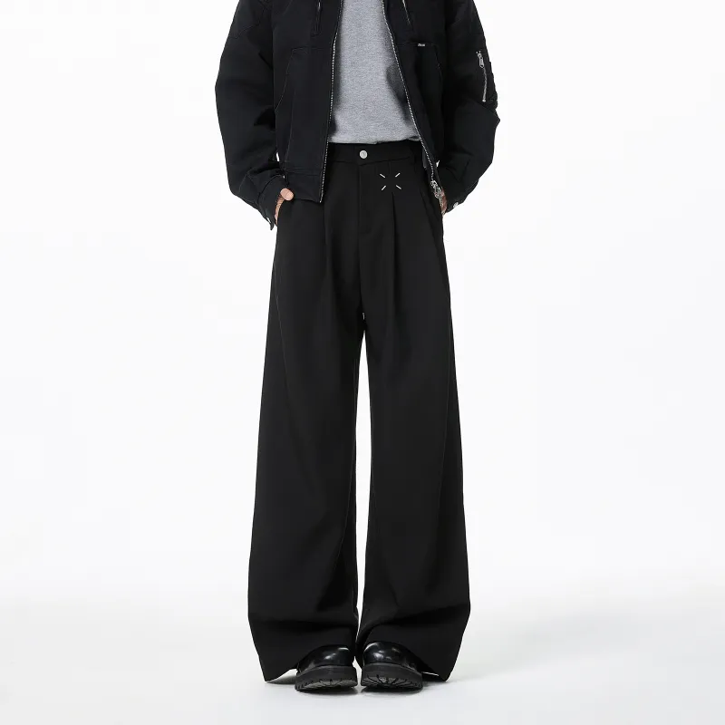 OKUS Suit Trousers Unisex Black-2