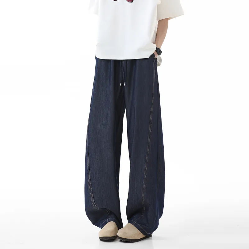 OKUS Summer Ice Silk Jeans Unisex-9