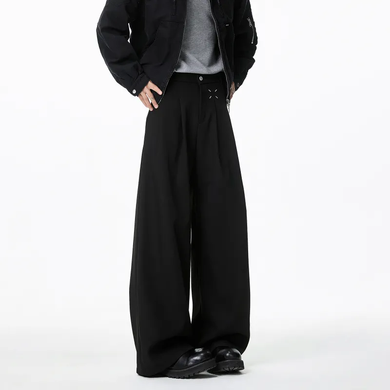 OKUS Suit Trousers Unisex Black-4