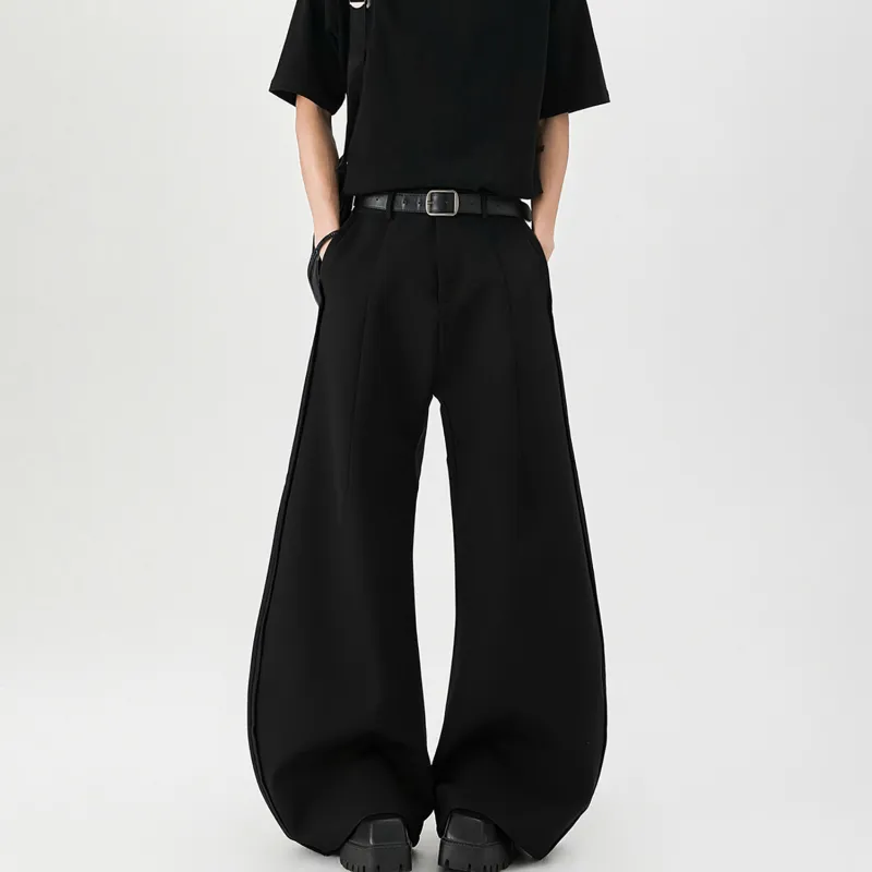 OKUS Suit Trousers Unisex Black-2