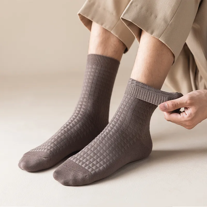 Miguel Mid Calf Socks Men's Combo Set-21