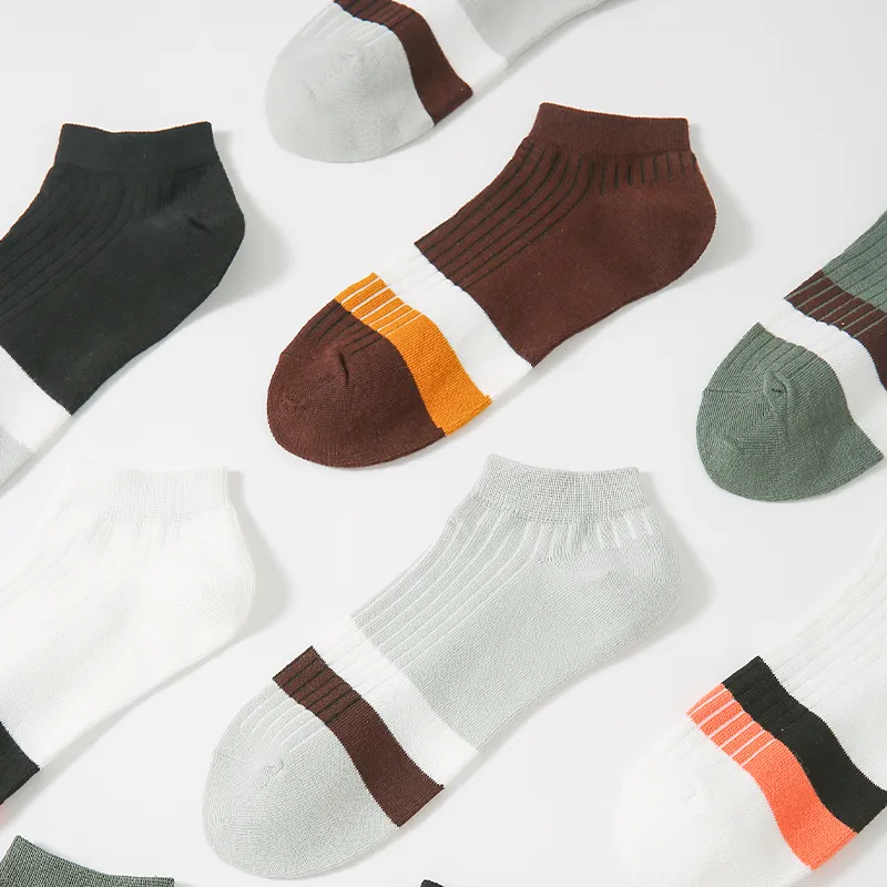 Miguel No-Show Socks Men's 5 Pack-28