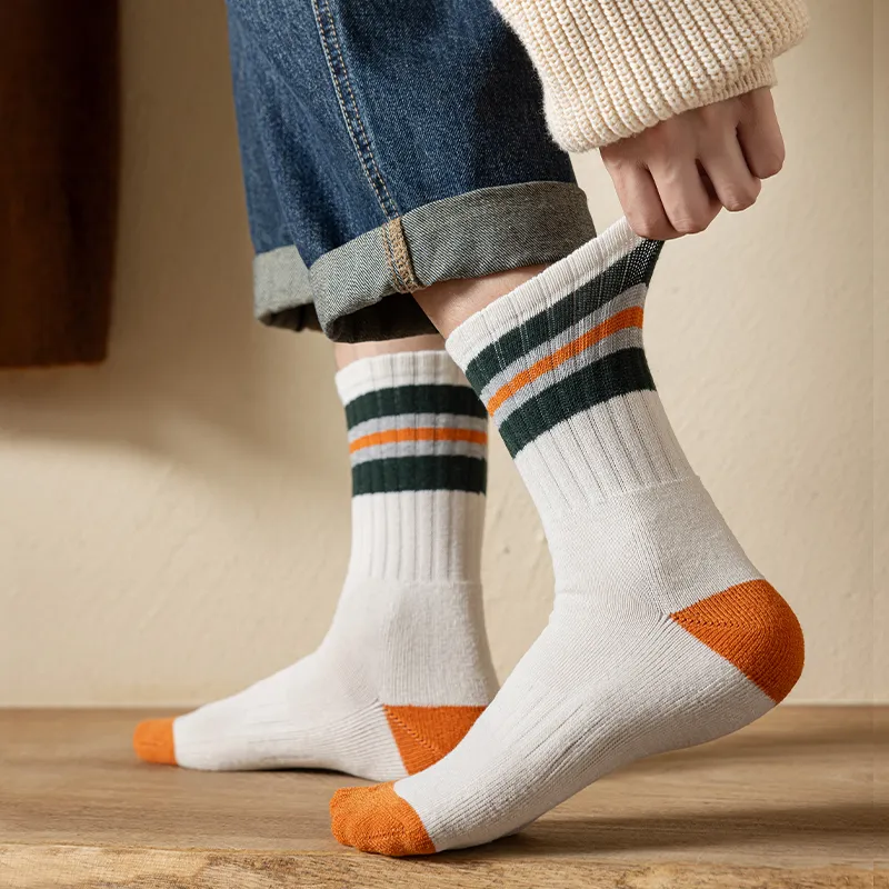 Miguel Mid Calf Socks Men's Combo Set-14
