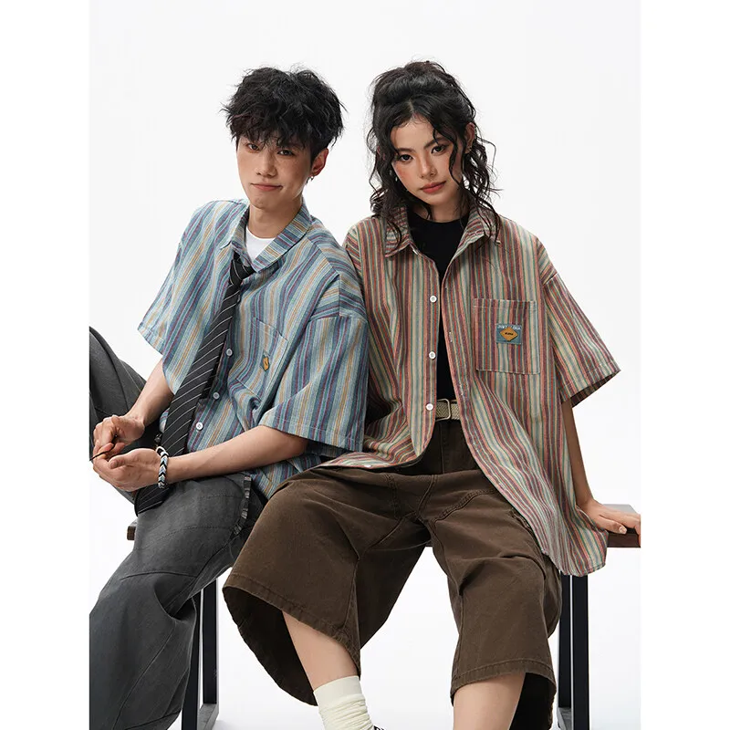 VESIBO Shirts Unisex-6