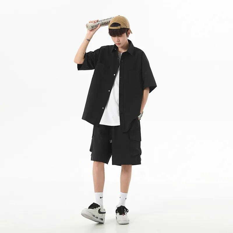 Essential For Summer. Fashion Shirt Matching Set Unisex-6