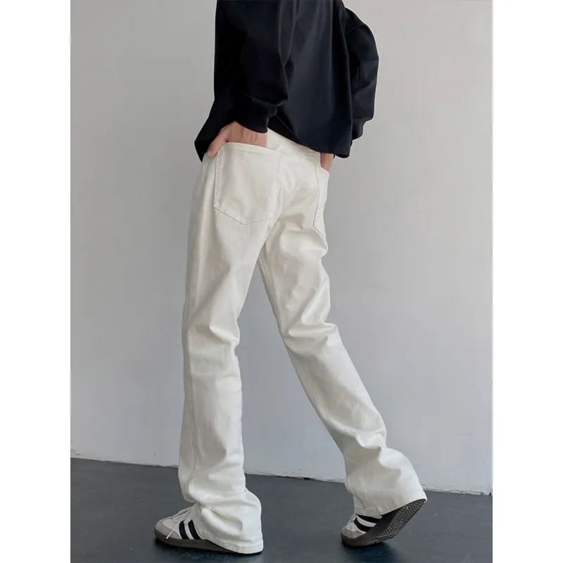 VESIBO Jeans Men Pearl White-2