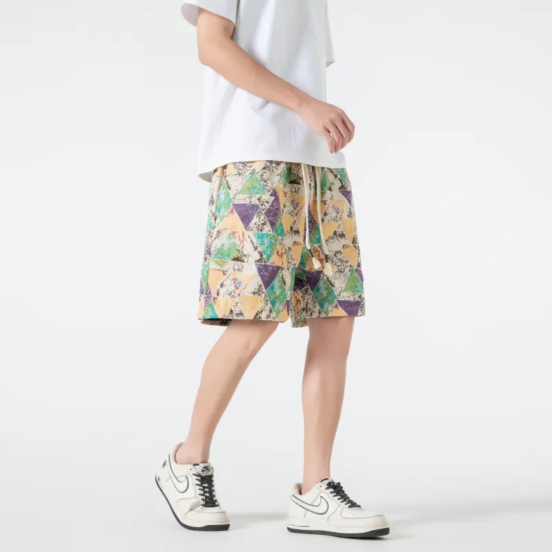 T IRA Shorts Unisex Schönbrunn Yellow-4