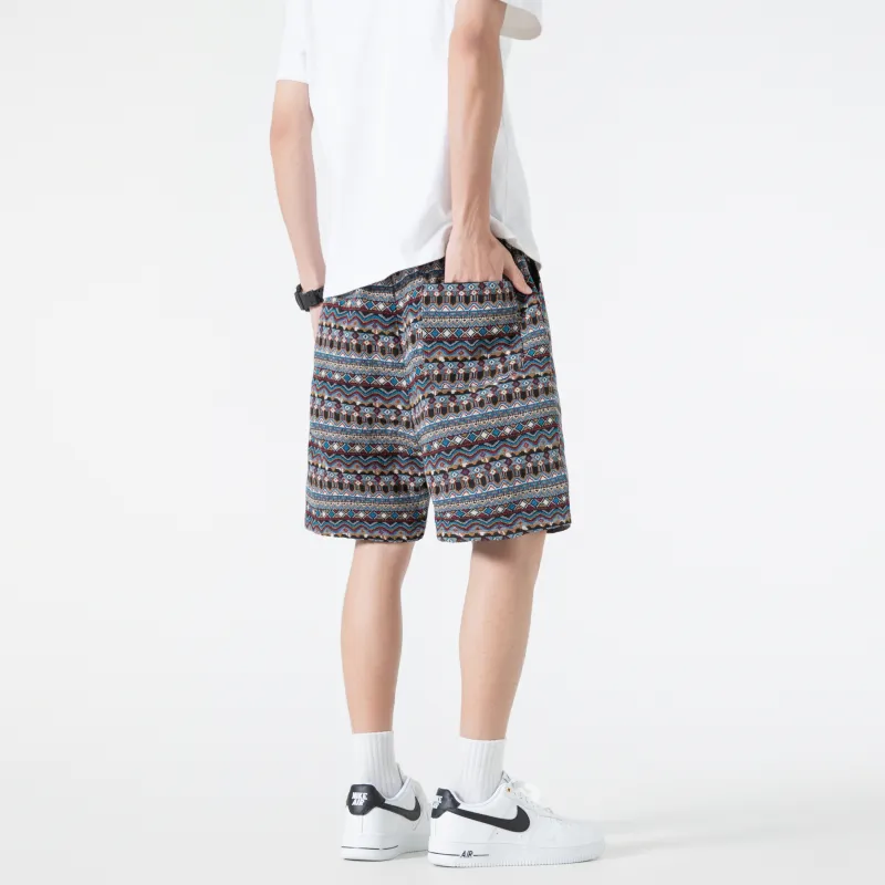 T IRA Casual Shorts Unisex Sri Lanka Blue-3