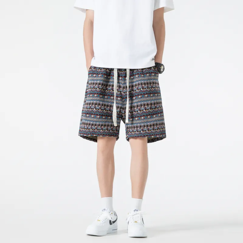 T IRA Casual Shorts Unisex Sri Lanka Blue-2