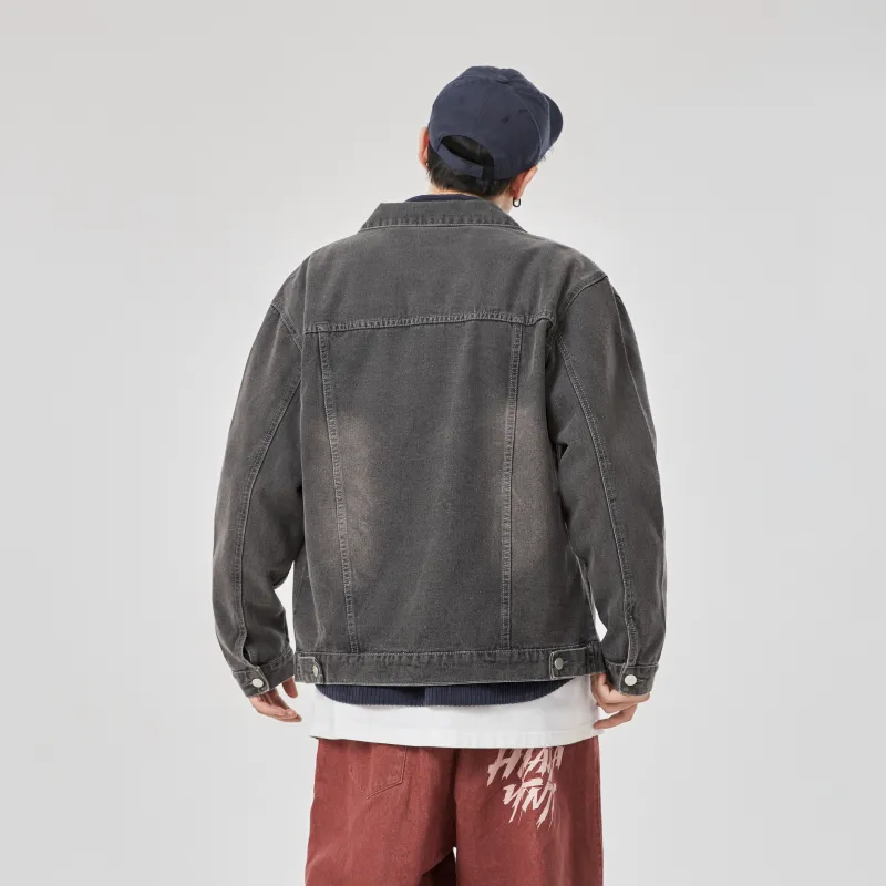 T-IRA Denim Jacket Unisex Purple-12