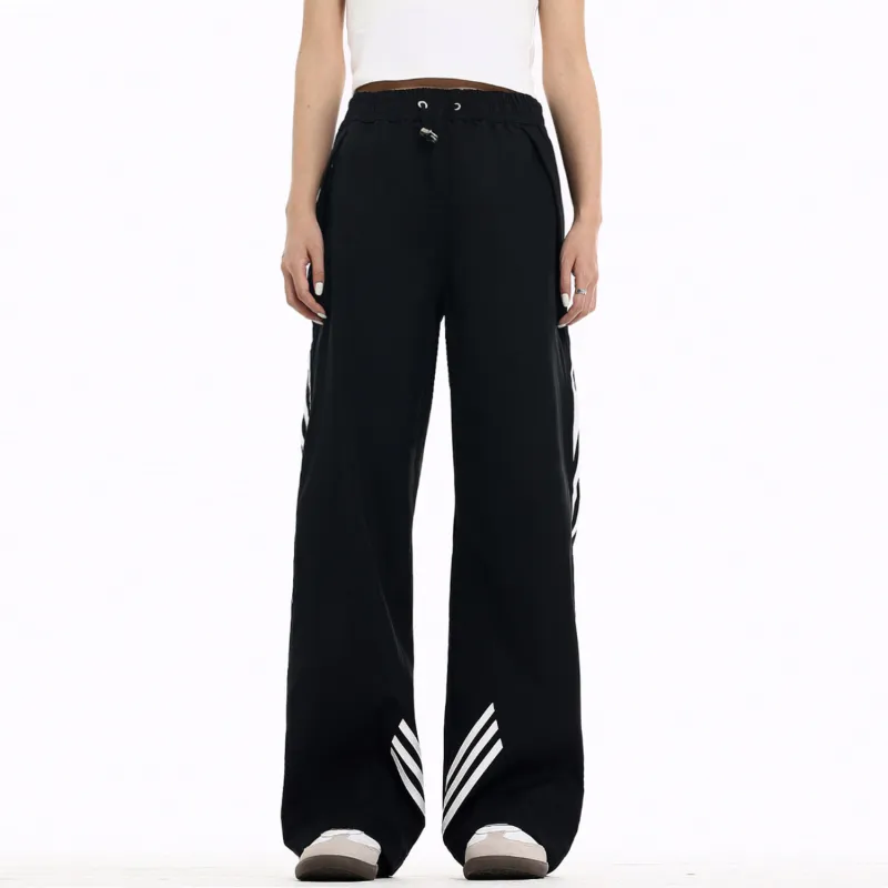 T-IRA Casual Pants Unisex Black-1