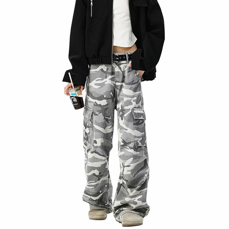 T-IRA Casual Pants Unisex Marine Blue-3