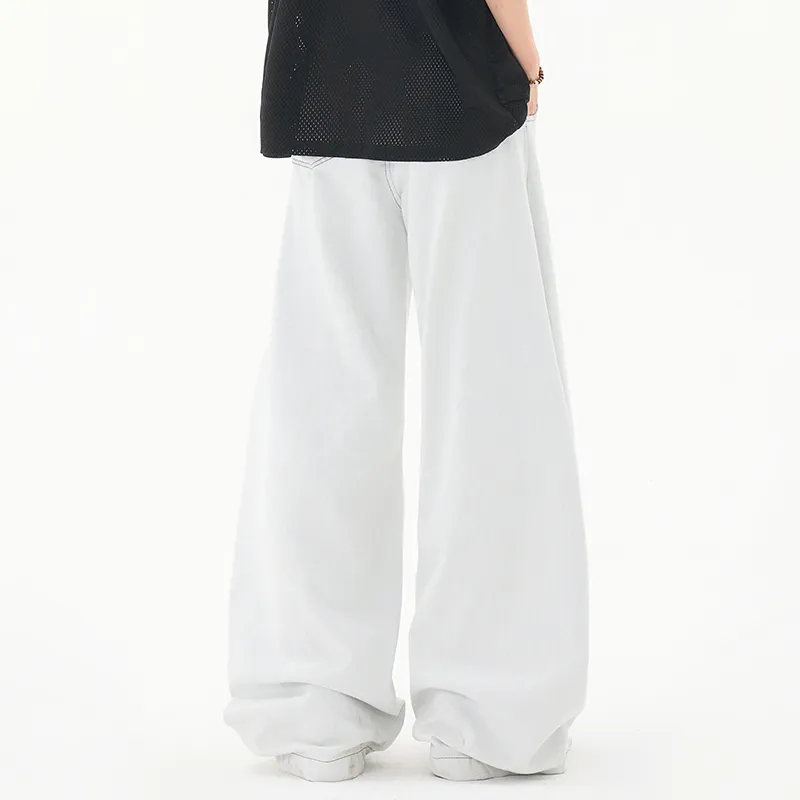 T IRA Jeans Unisex White-5