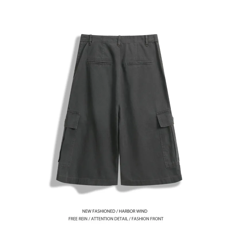 PAINT STAIN Cargo Shorts Unisex-7