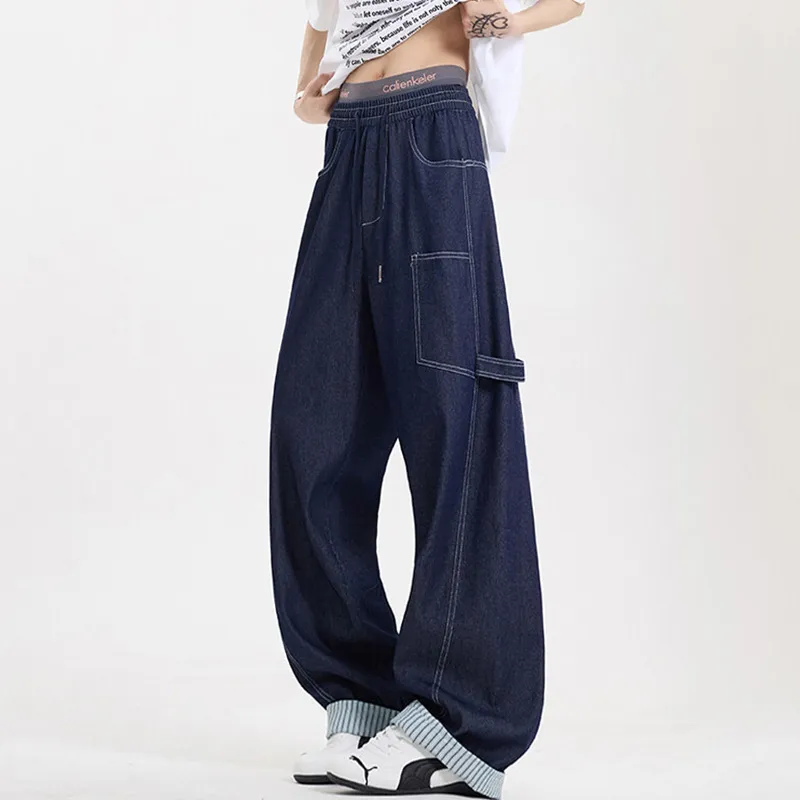 T IRA Jeans Unisex Denim Blue-1