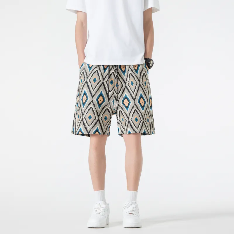T IRA Casual Shorts Unisex Santorini Gray-3