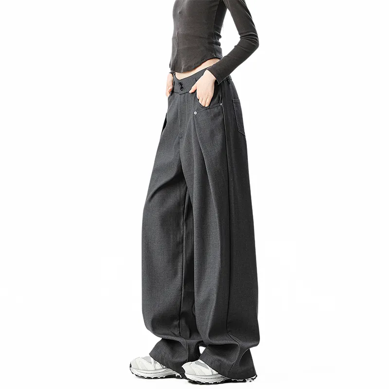 T-IRA Casual Pants Unisex Brocade Gourd Purple-1