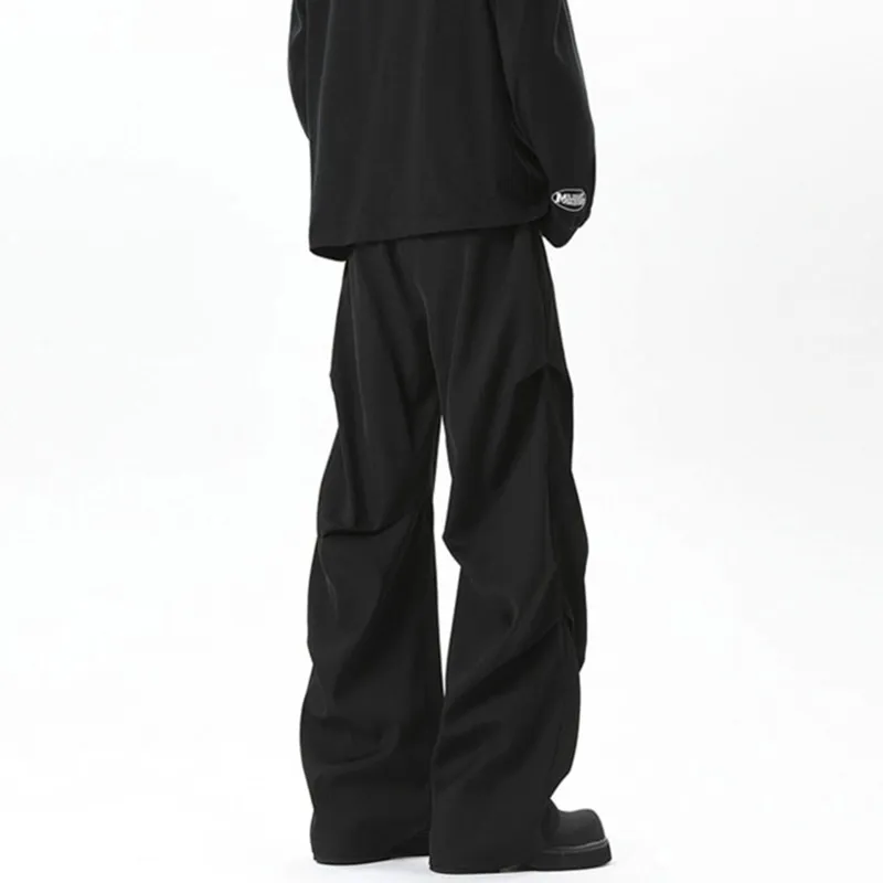 T IRA Casual Pants Unisex Black-3