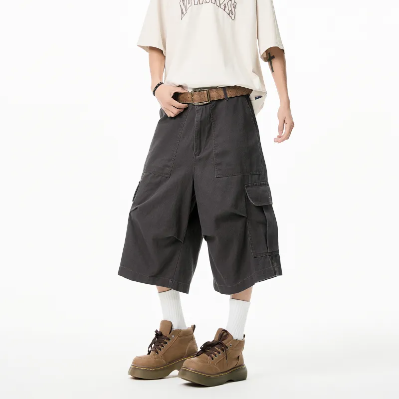PAINT STAIN Cargo Shorts Unisex-2