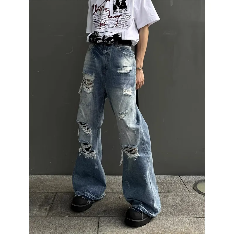 T IRA Jeans Unisex Blue Summer-3