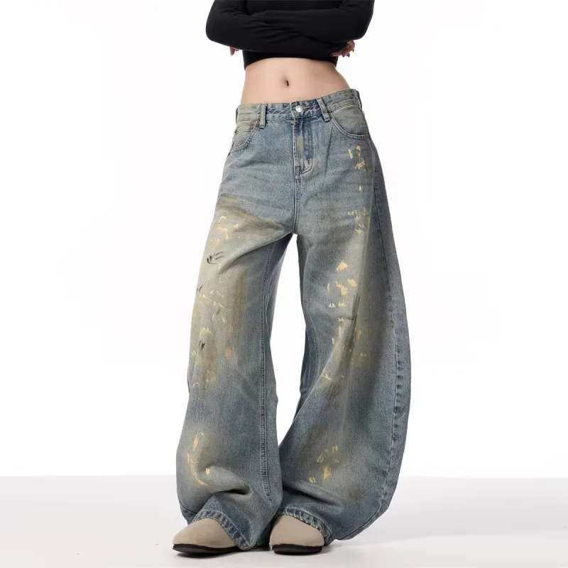 T IRA Jeans Unisex Blue-3