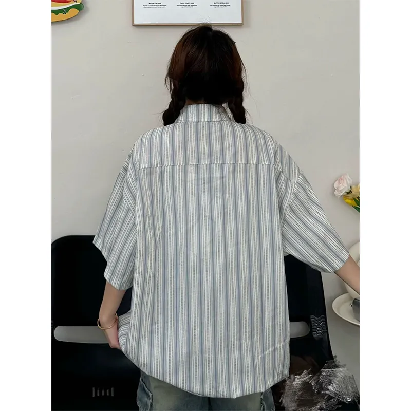 T-IRA Shirts Unisex White Stripes-5