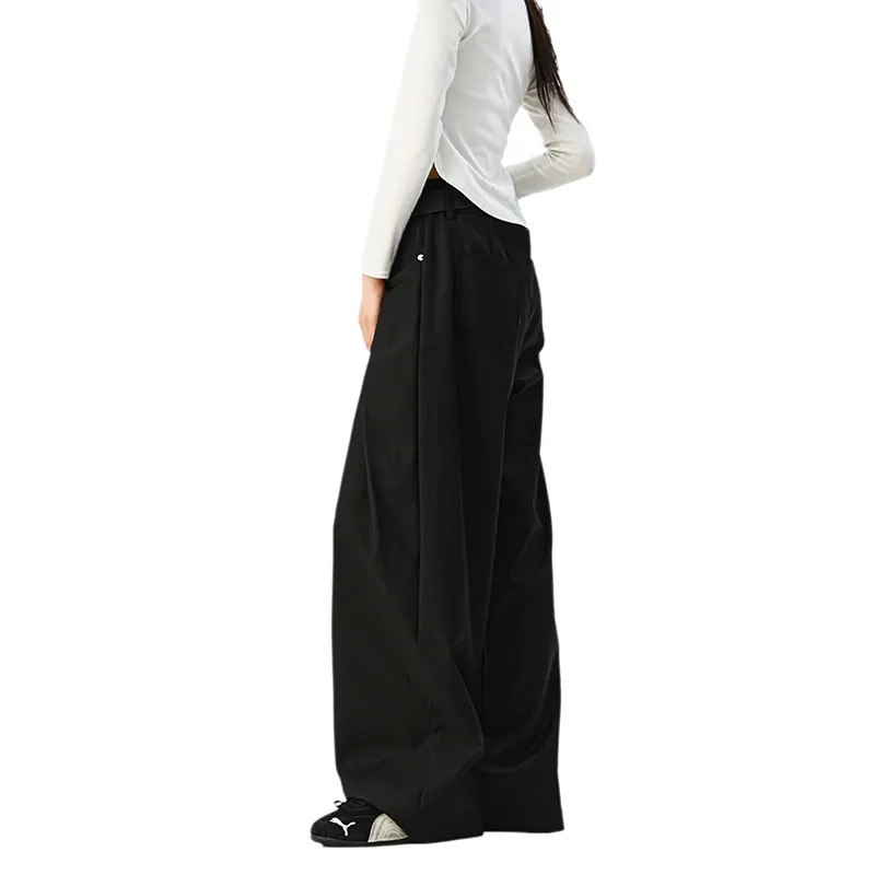 T-IRA Casual Pants Unisex Brocade Gourd Purple-6