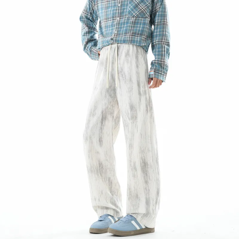 T-IRA Casual Pants Unisex Beige-4