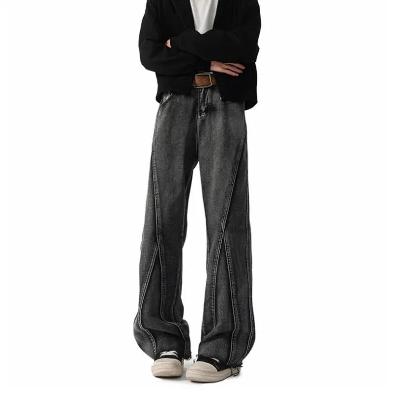 T IRA Jeans Unisex Black Gray Color-2
