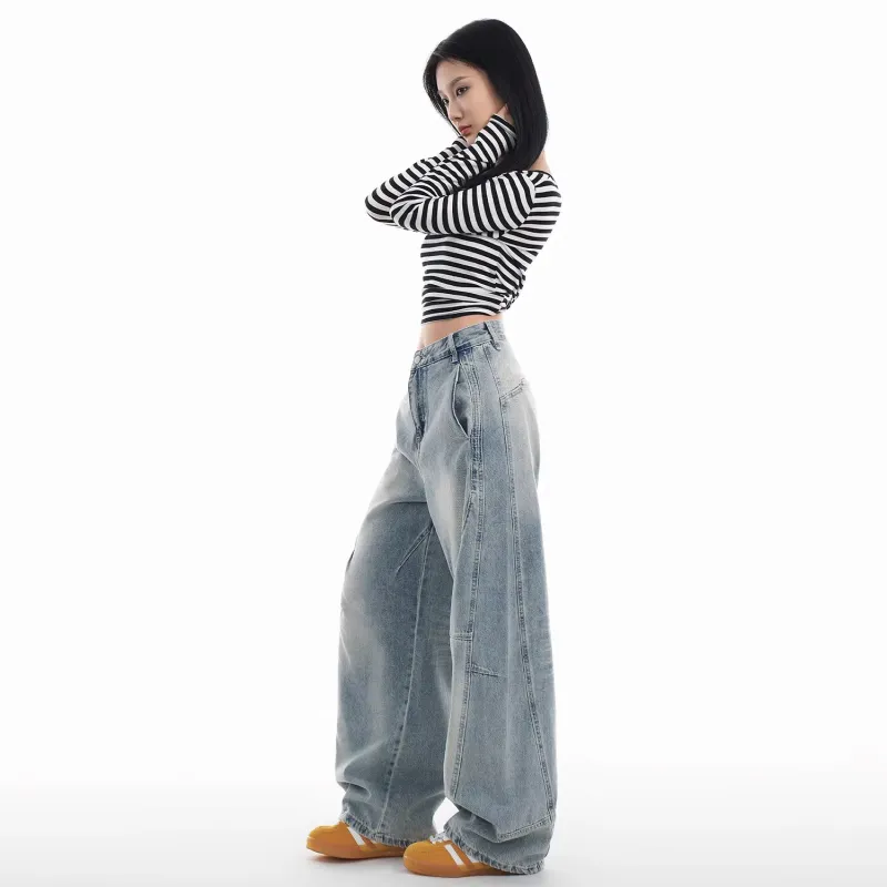 T-IRA Jeans Unisex Blue-5