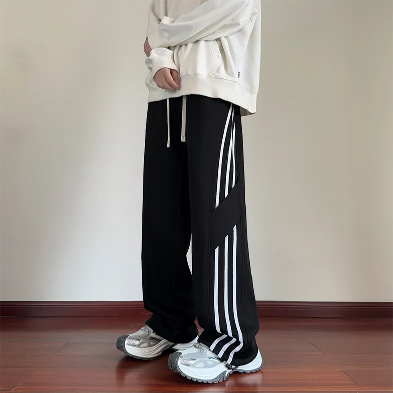 TESTUNG Knitted Sweatpants Unisex-11