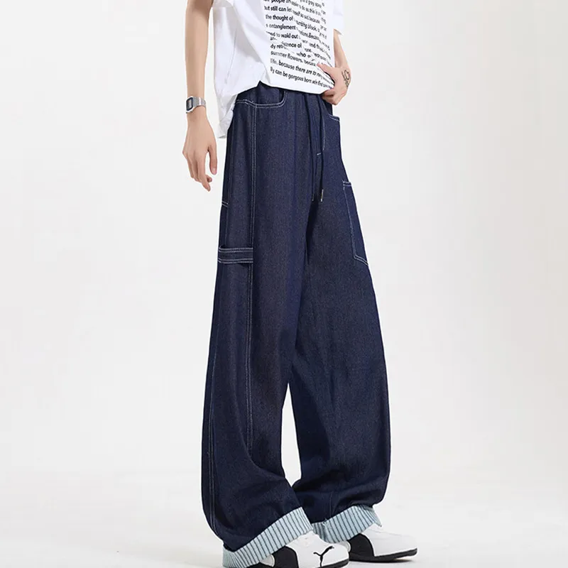 T IRA Jeans Unisex Denim Blue-4