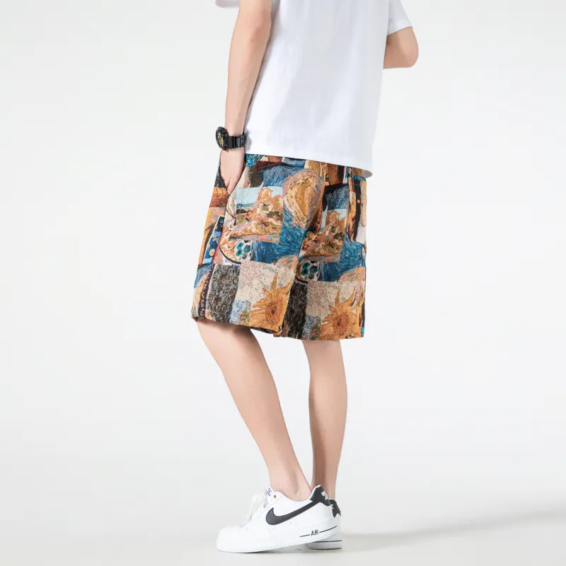 T IRA Casual Shorts Unisex Berlin Brown-4