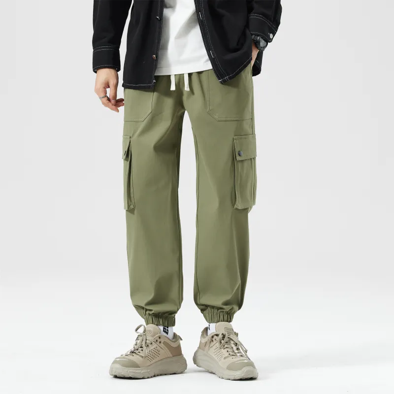 T IRA Cargo Pants Unisex Dark Purple-17